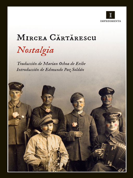 Title details for Nostalgia by Mircea Cartarescu - Wait list